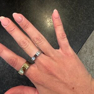 Cartier silver love ring